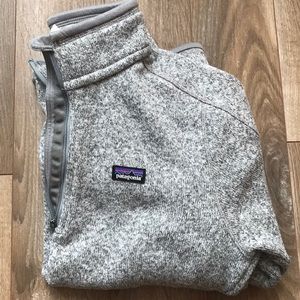 Gray Patagonia Half Zip